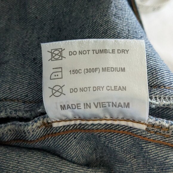 Union Pacific Jean Jacket Men's XL Blue Railroad Portland Service Unit 150 Years - Picture 11 of 13